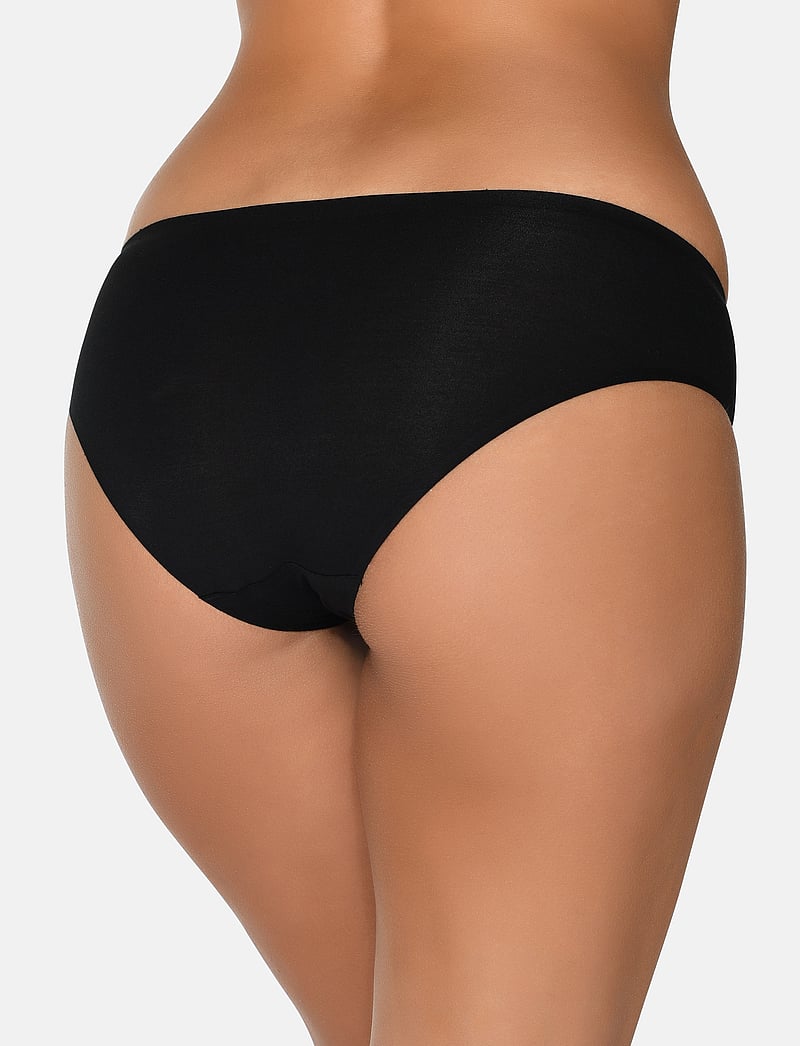 URBAN QUEST - 3-Pack Women Bamboo Bikini Brief - briefs - black - 2