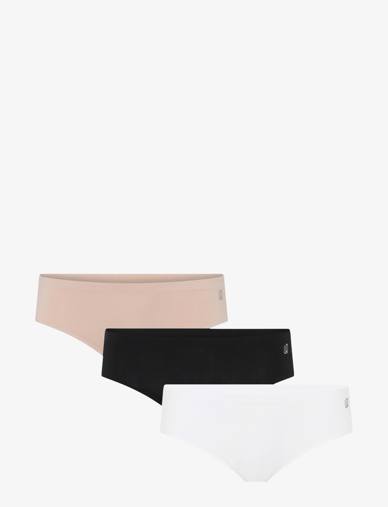 URBAN QUEST 3-Pack Damen Bamboo Bikini Brief Weiß - M - Damen