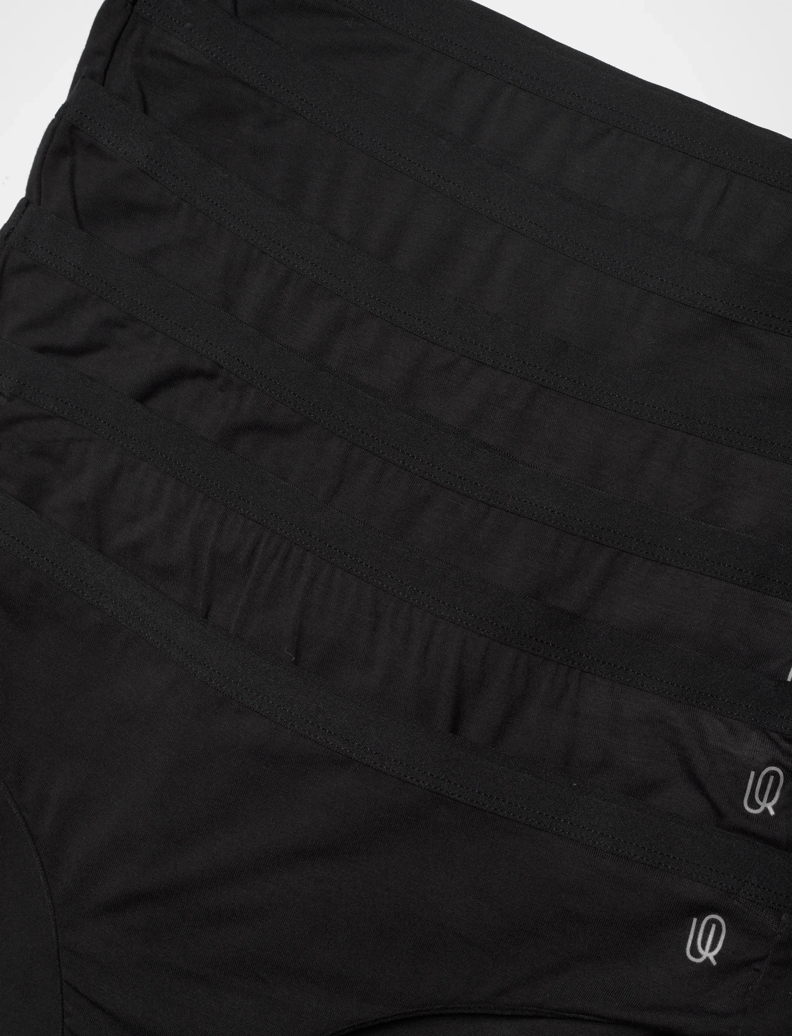 URBAN QUEST - 6-Pack Women Bamboo Bikini Brief - briefs - black - 1