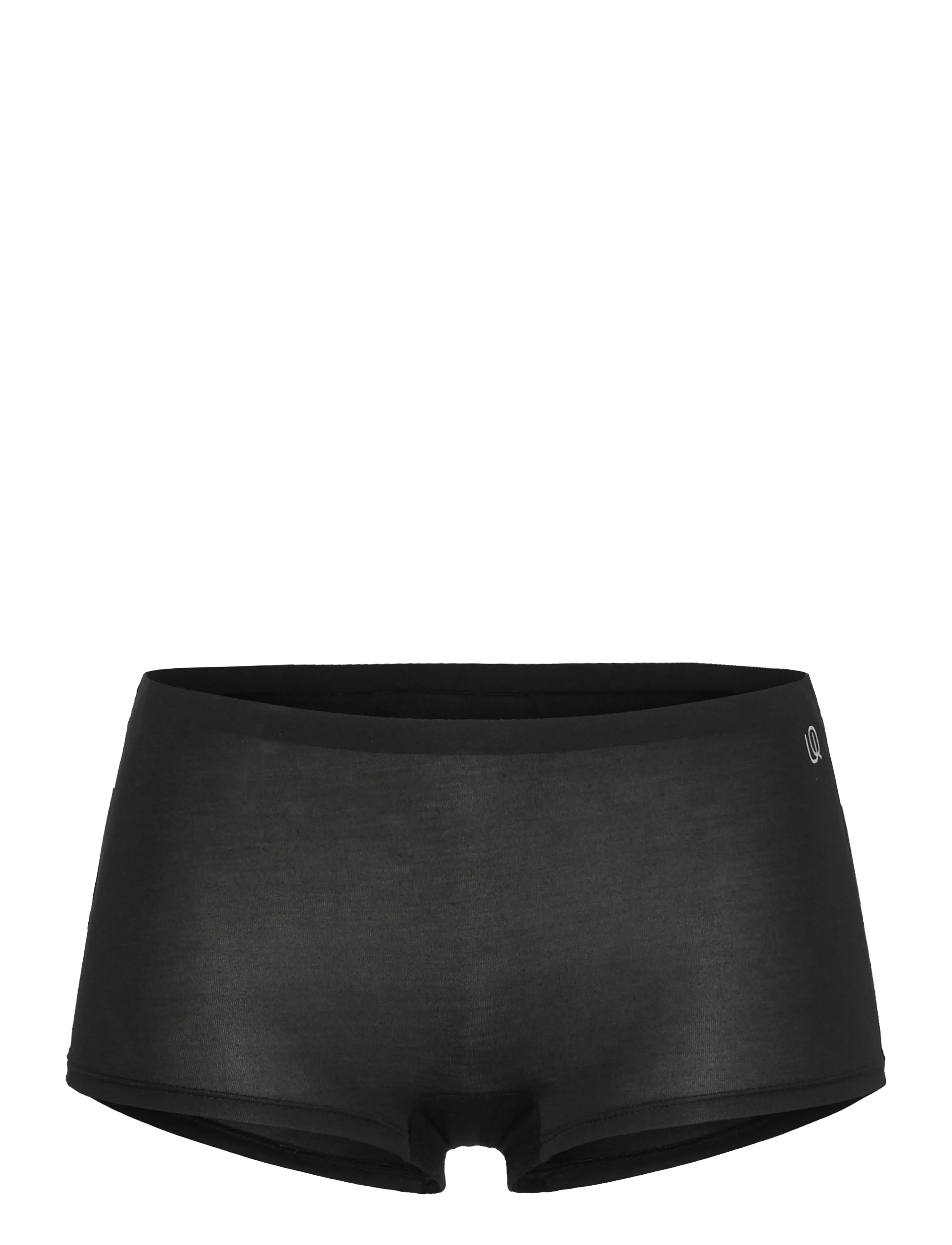 Women Bamboo Shorts Brief - BLACK