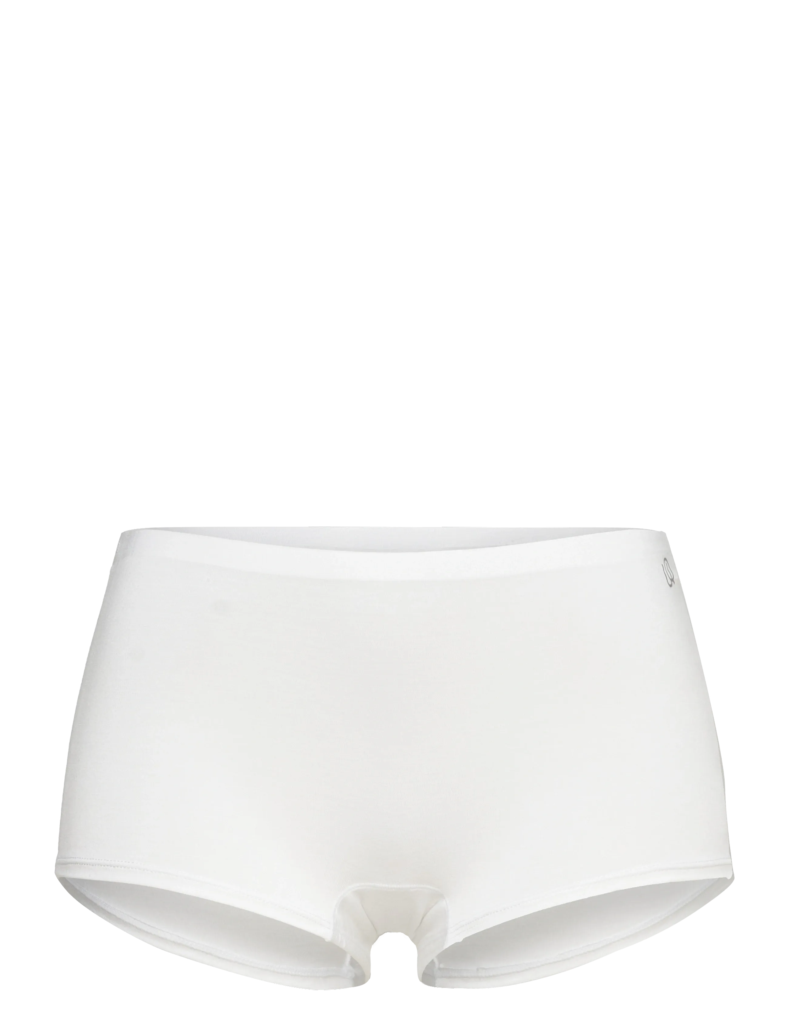 Women Bamboo Shorts Brief - WHITE
