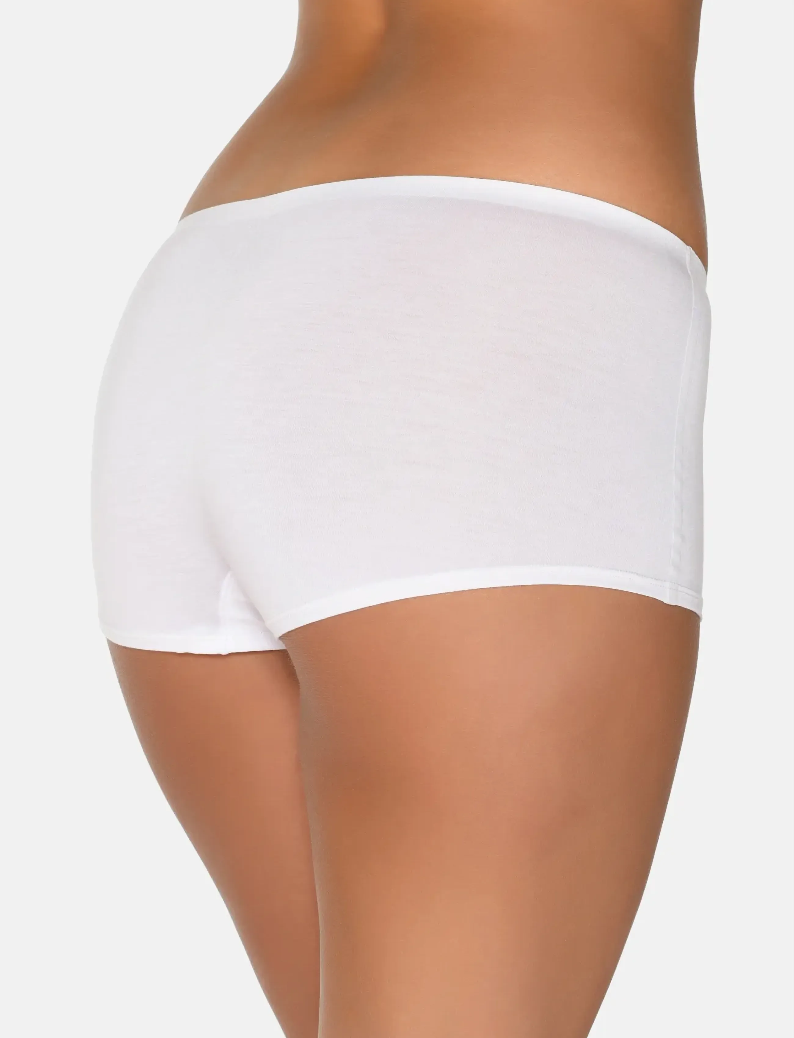 URBAN QUEST - Women Bamboo Shorts Brief - hipsters & hotpants - white - 3