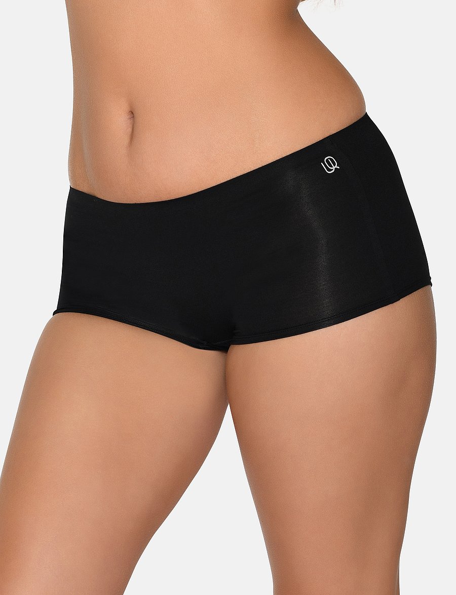 URBAN QUEST - 3-Pack Women Bamboo Shorts Brief - hipster & hotpants - multi - 0
