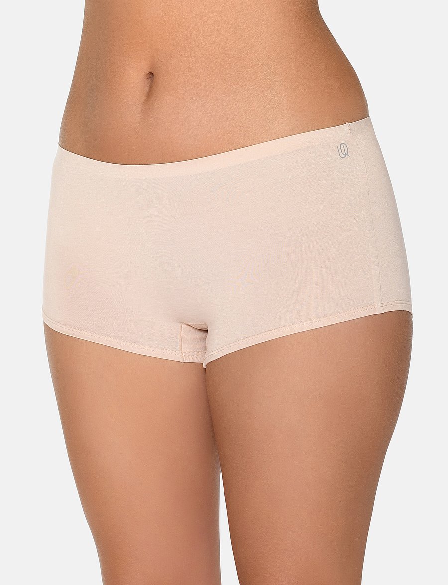 URBAN QUEST - 3-Pack Women Bamboo Shorts Brief - hipster & hotpants - multi - 3