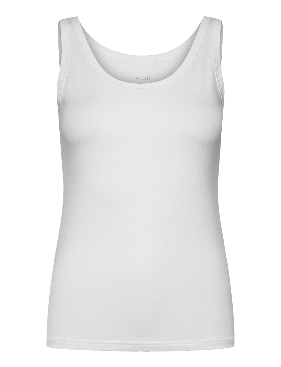 URBAN QUEST - Women Bamboo Tank Top - Överdelar - white - 1