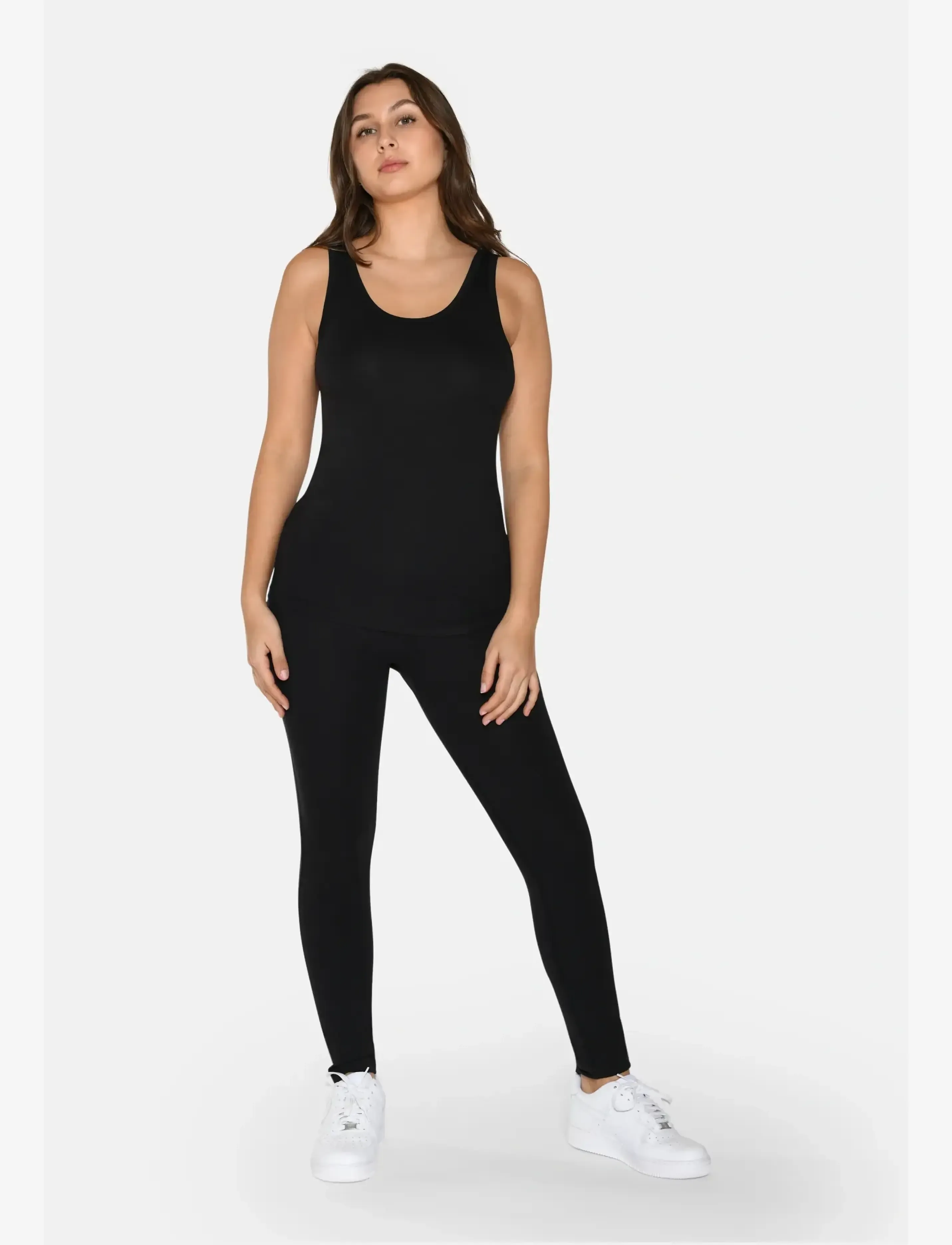 URBAN QUEST - 4-Pack Women Bamboo Tank Top - Ærmeløse toppe - black, white - 4