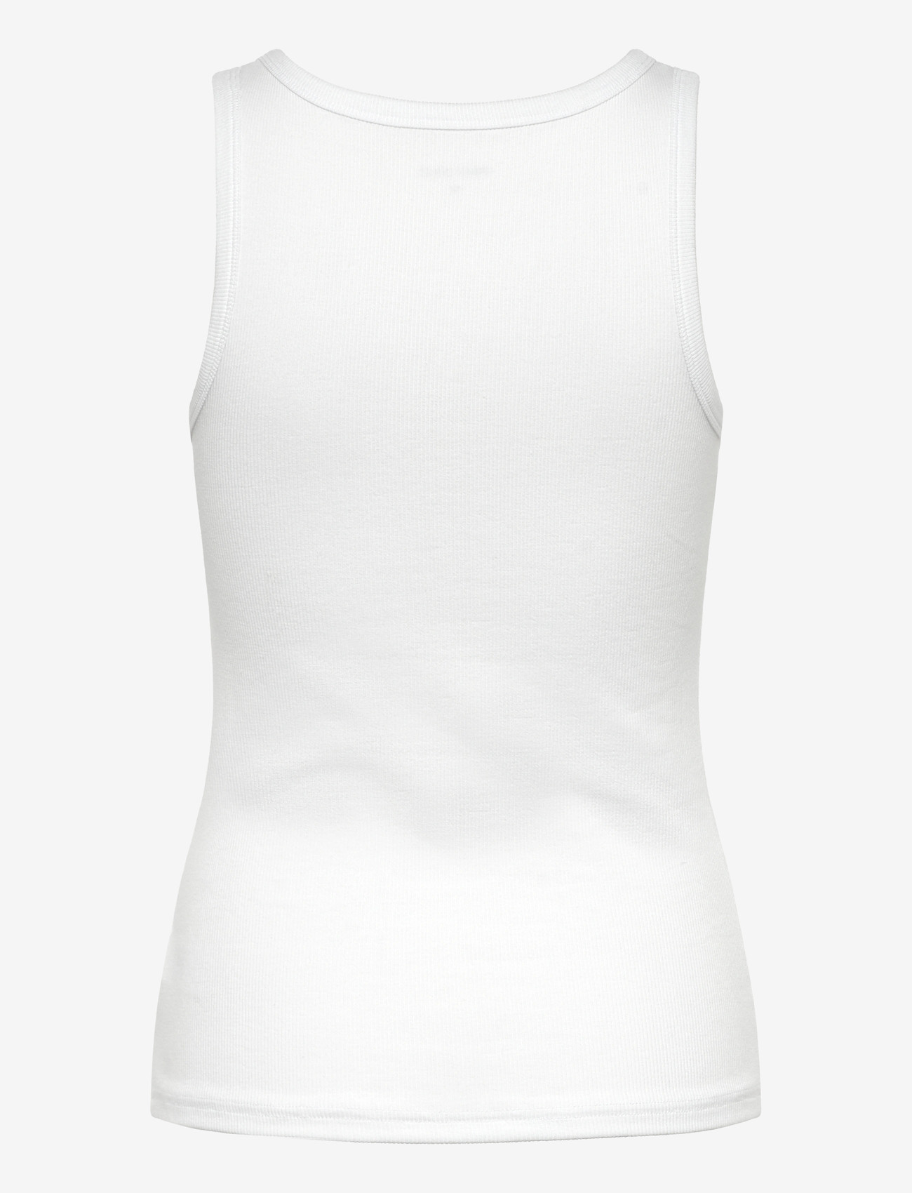 URBAN QUEST - Women Bamboo Tank Top Rib - tanktops - white - 2