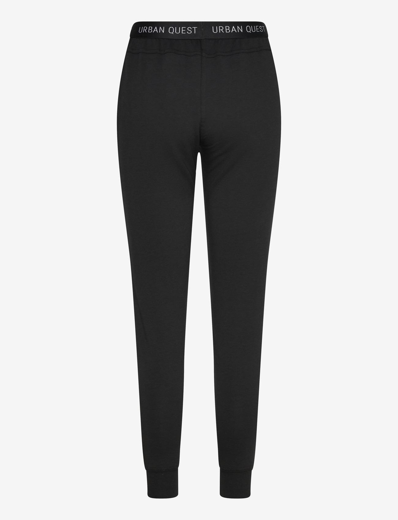 URBAN QUEST - Women Bamboo Sweatpants - pyjamahose - black - 1