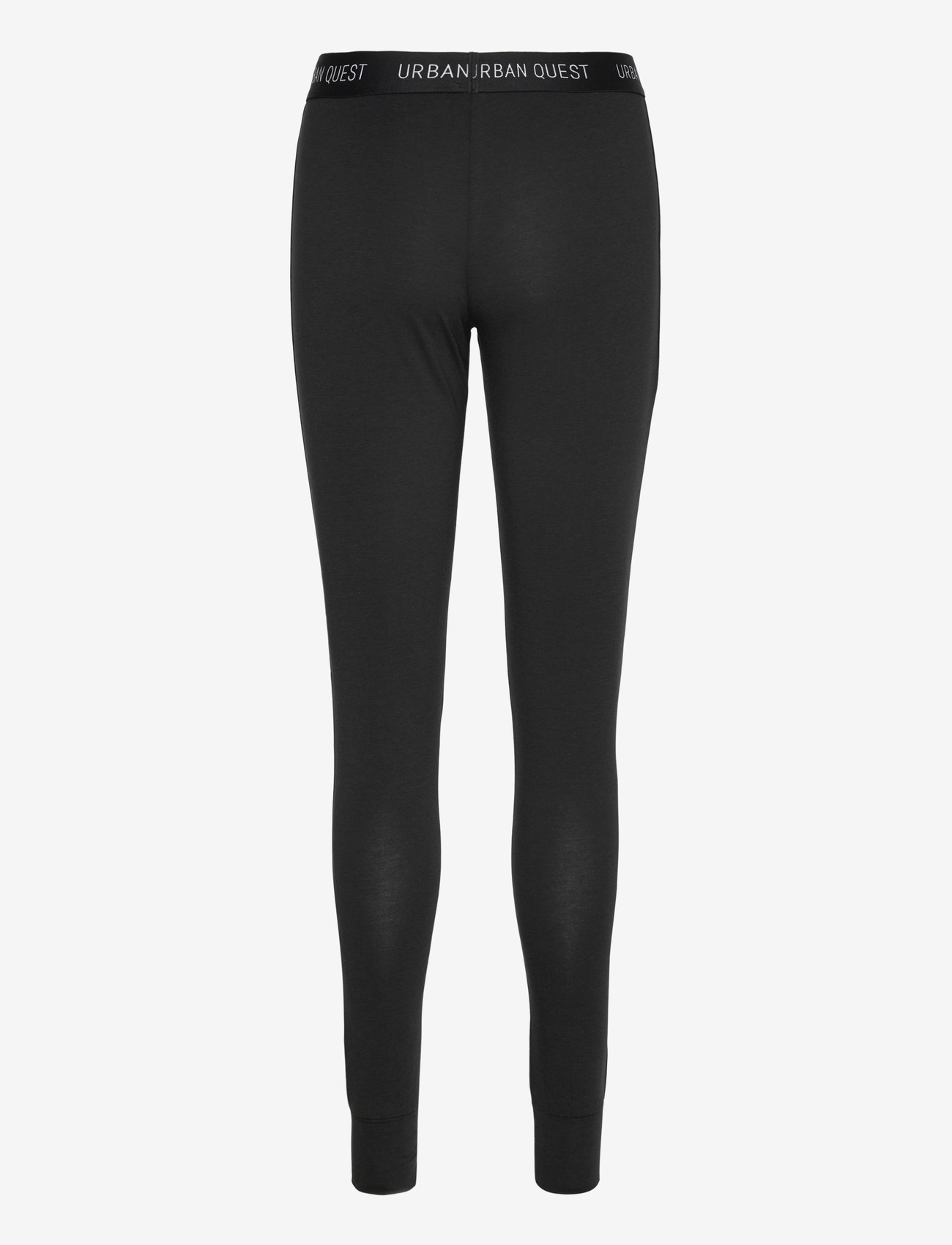 URBAN QUEST - Women Bamboo Sweat Leggings - pyjamahose - black - 1