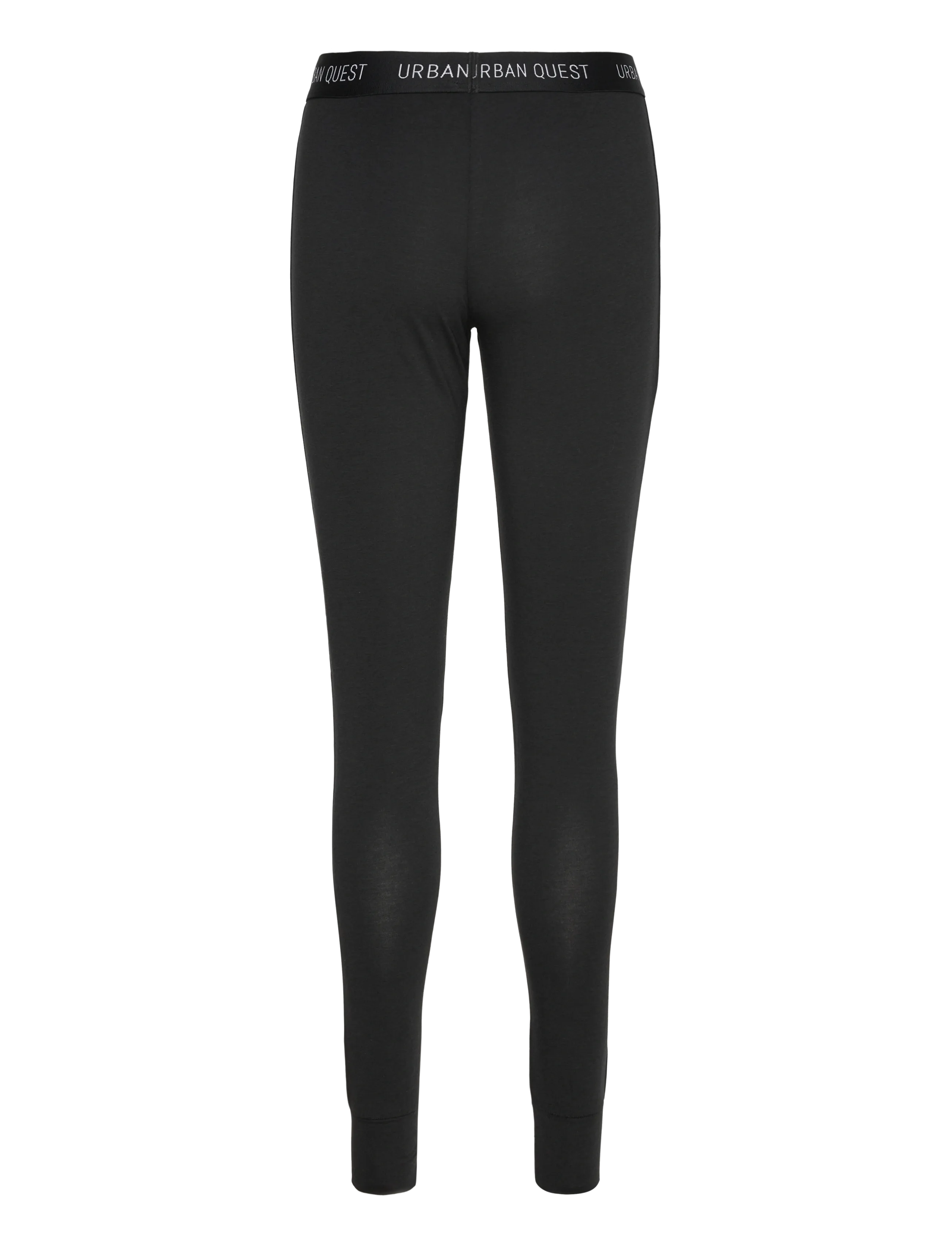 URBAN QUEST - Women Bamboo Sweat Leggings - laveste priser - black - 1