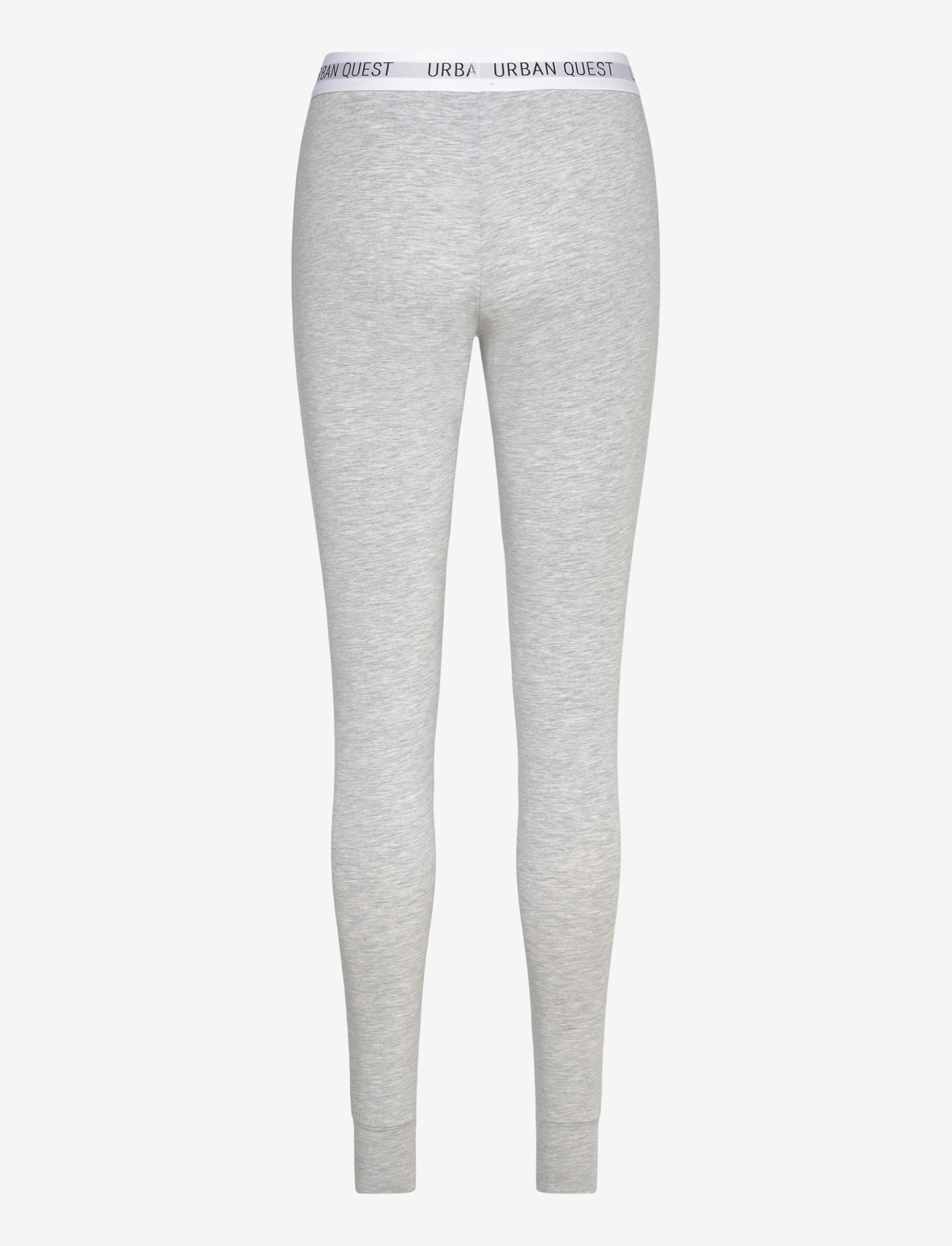 URBAN QUEST - Women Bamboo Sweat Leggings - pyjamahose - light grey melange - 1