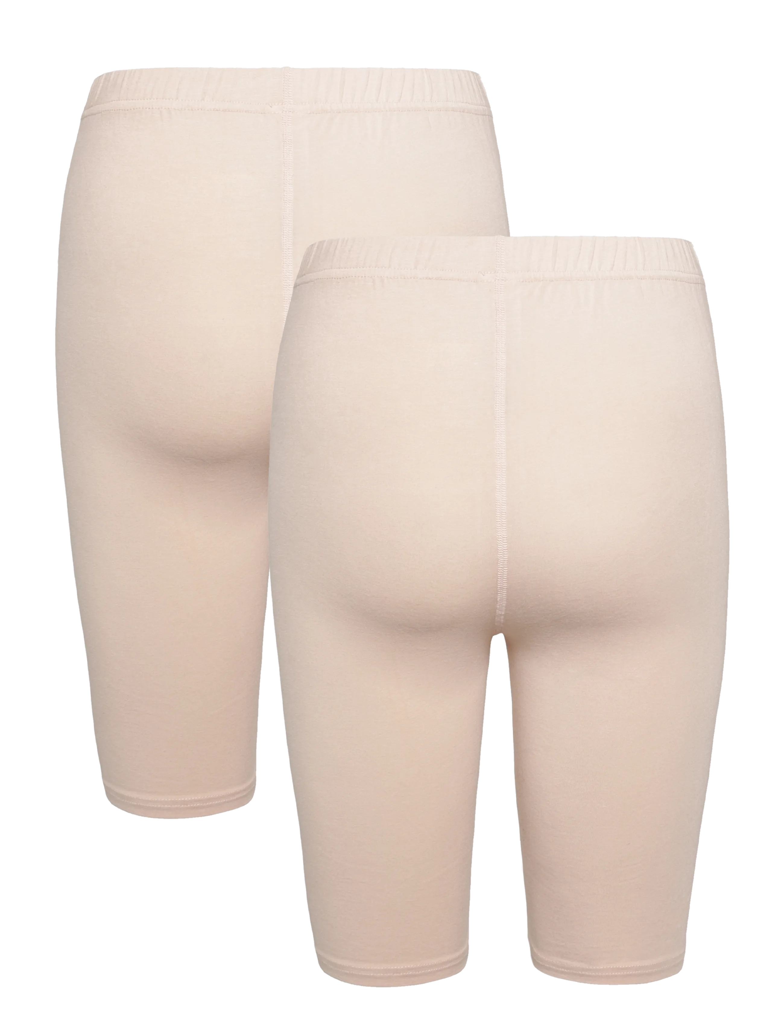 URBAN QUEST - 2-Pack Women Bamboo Short Leggings - kvinnor - moonlight - 1