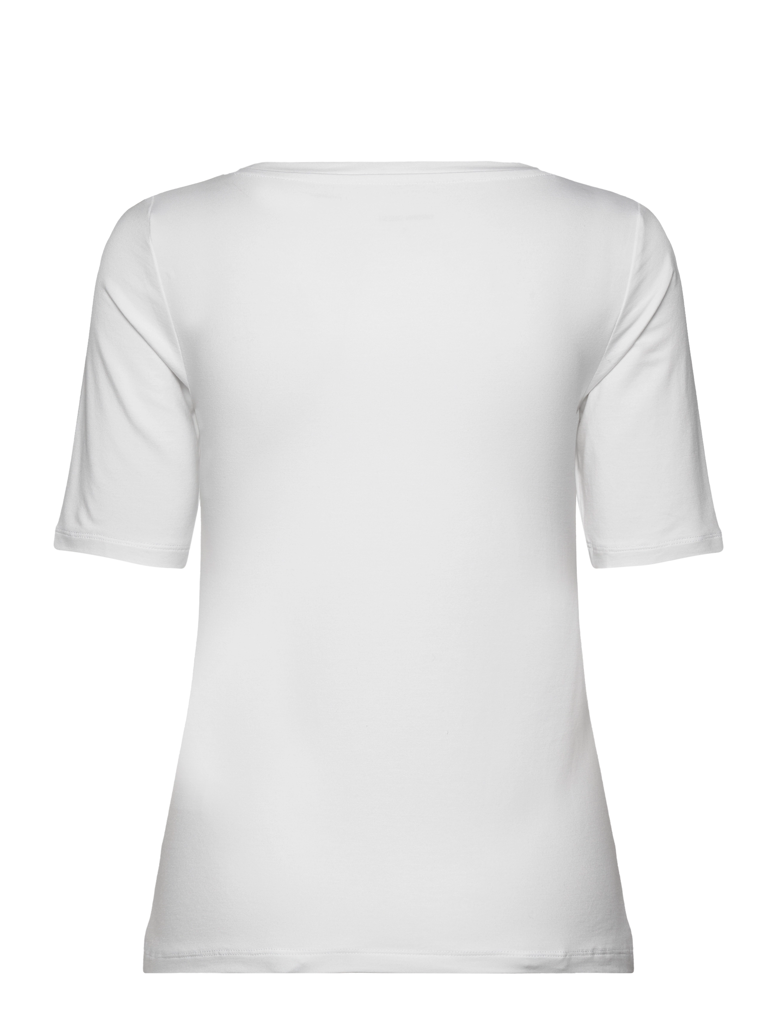 URBAN QUEST - Women Bamboo S/S T-shirt Slim Fit - overdele - white - 2