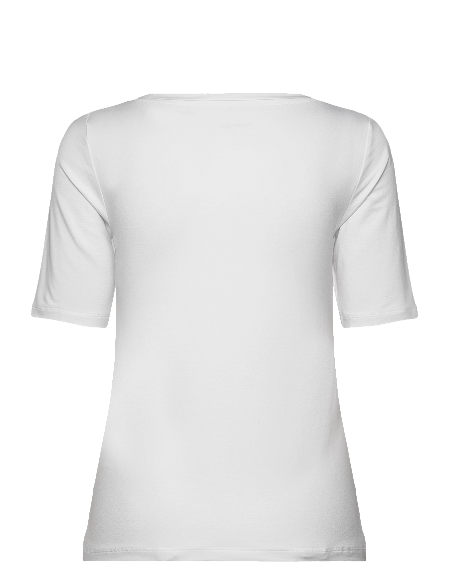 URBAN QUEST - Women Bamboo S/S T-shirt Slim Fit - overdele - white - 2