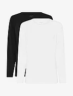 2-Pack Women Bamboo L/S T-shirt Loose fit - MULTI