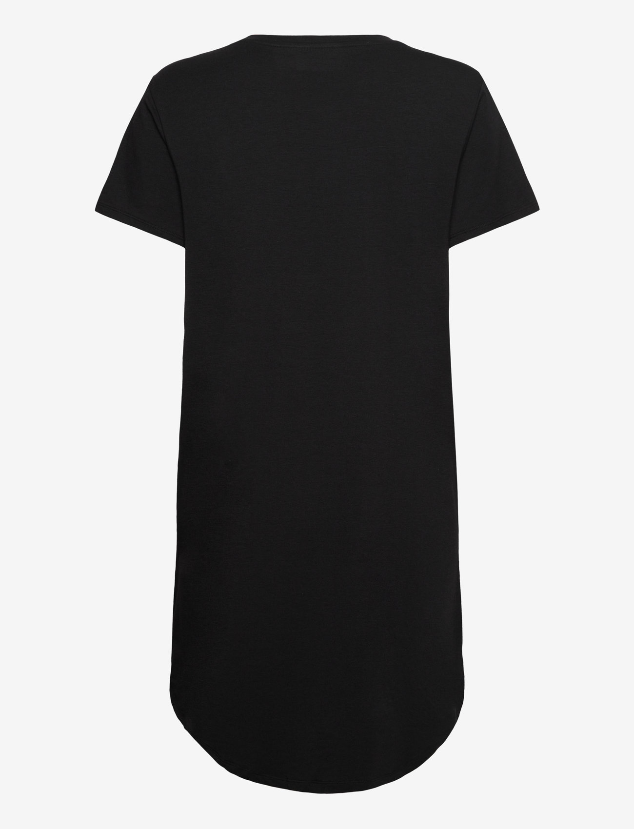 URBAN QUEST - Women Bamboo S/S Night Dress - natkjoler - black - 2