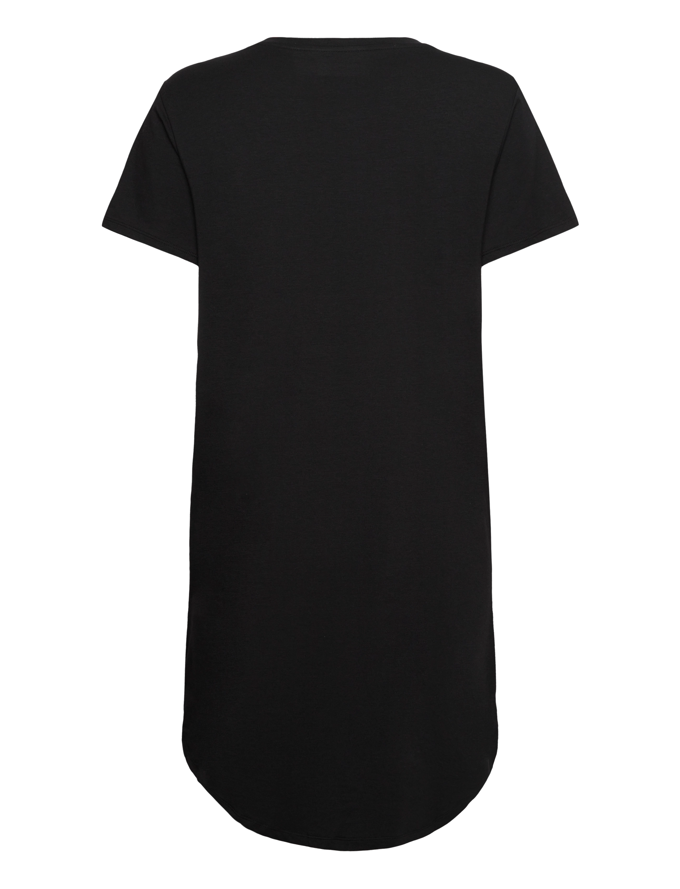 URBAN QUEST - Women Bamboo S/S Night Dress - chemises de nuit - black - 2