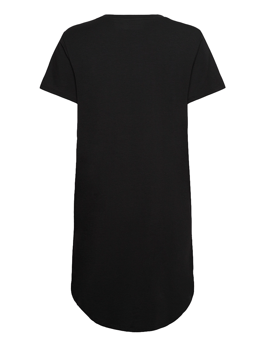 URBAN QUEST - Women Bamboo S/S Night Dress - chemises de nuit - black - 2