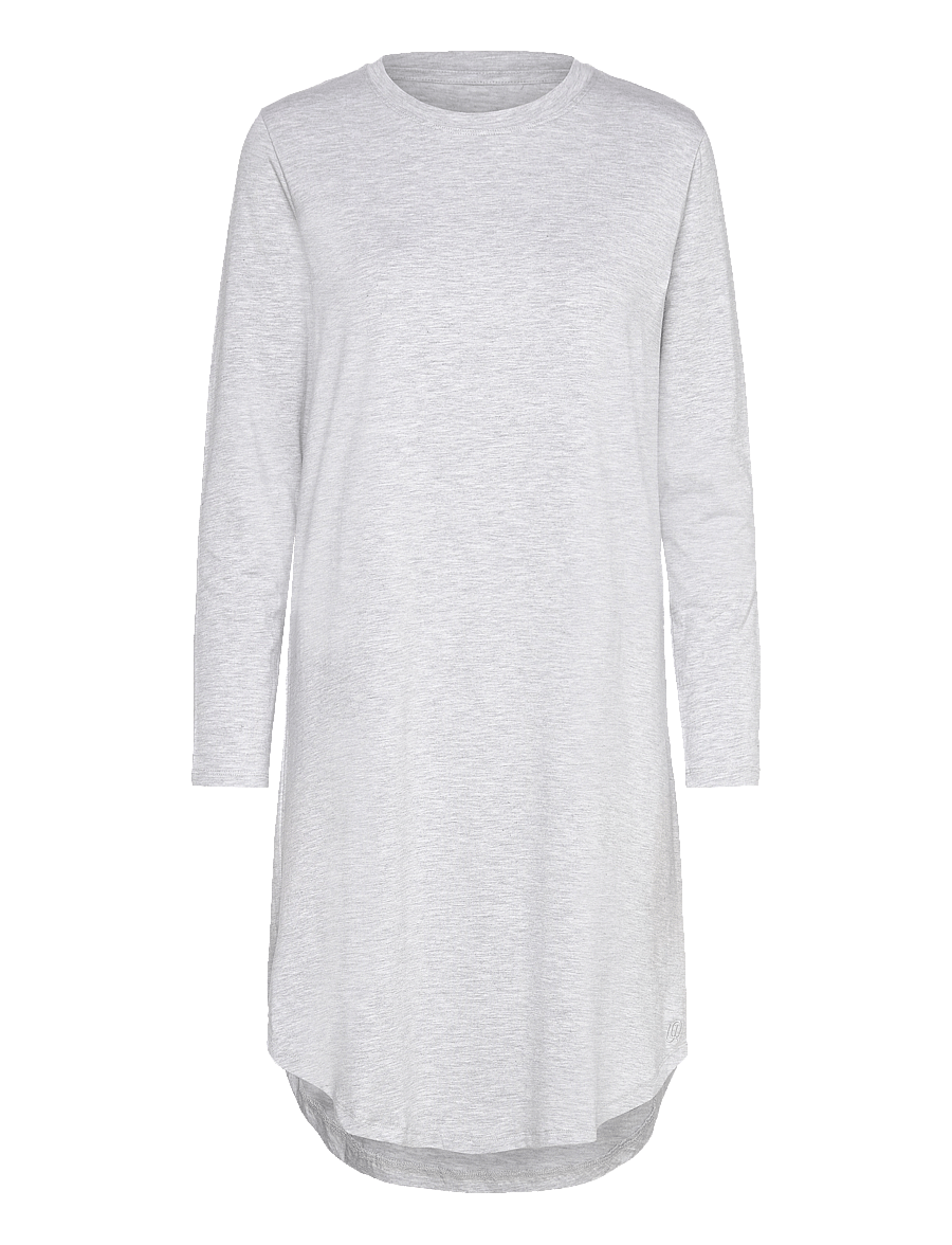 URBAN QUEST - Women Bamboo longsleeved Night Dress - nachthemden - grey - 1