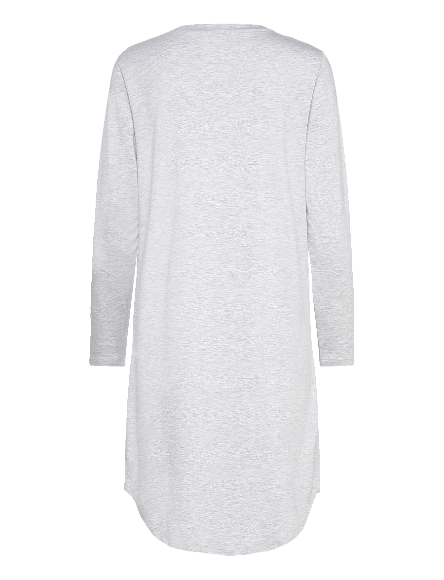 URBAN QUEST - Women Bamboo longsleeved Night Dress - nachthemden - grey - 2