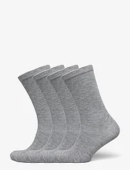 URBAN QUEST - 4-Pack Women Bamboo Basic Socks - almindelige strømper - grey - 0