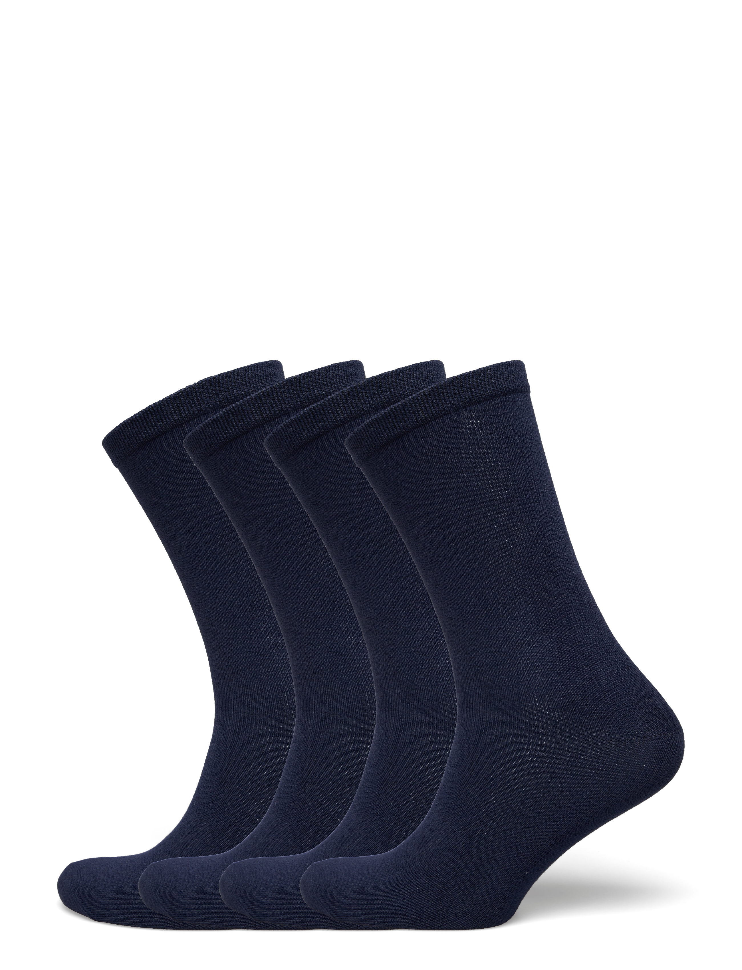 URBAN QUEST 4-Pack Women Bamboo Basic Socks - Strømper - NAVY / navy