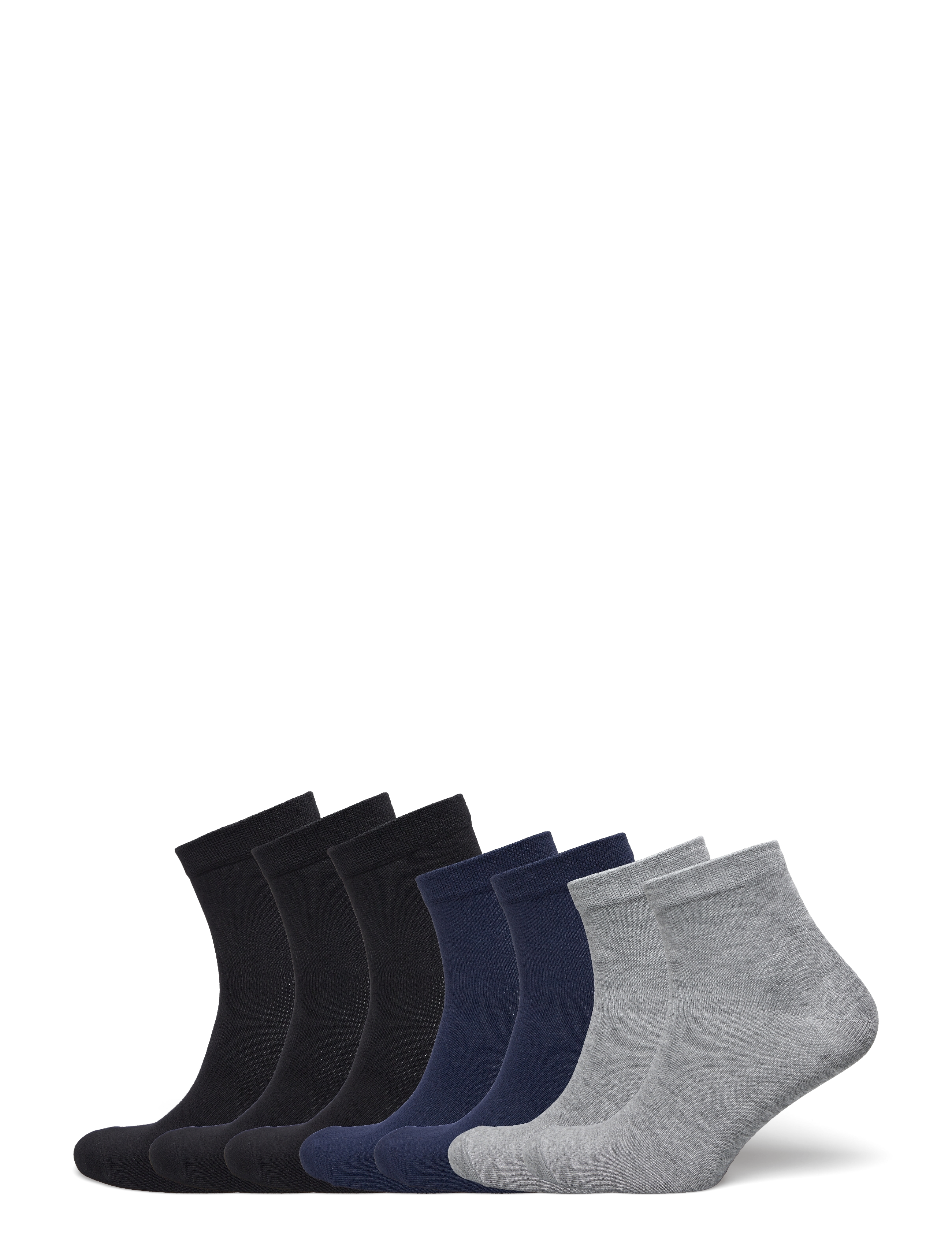 URBAN QUEST 7-Pack Damen Bamboo Low Cut Socken Patterned - 36-40 - Damen