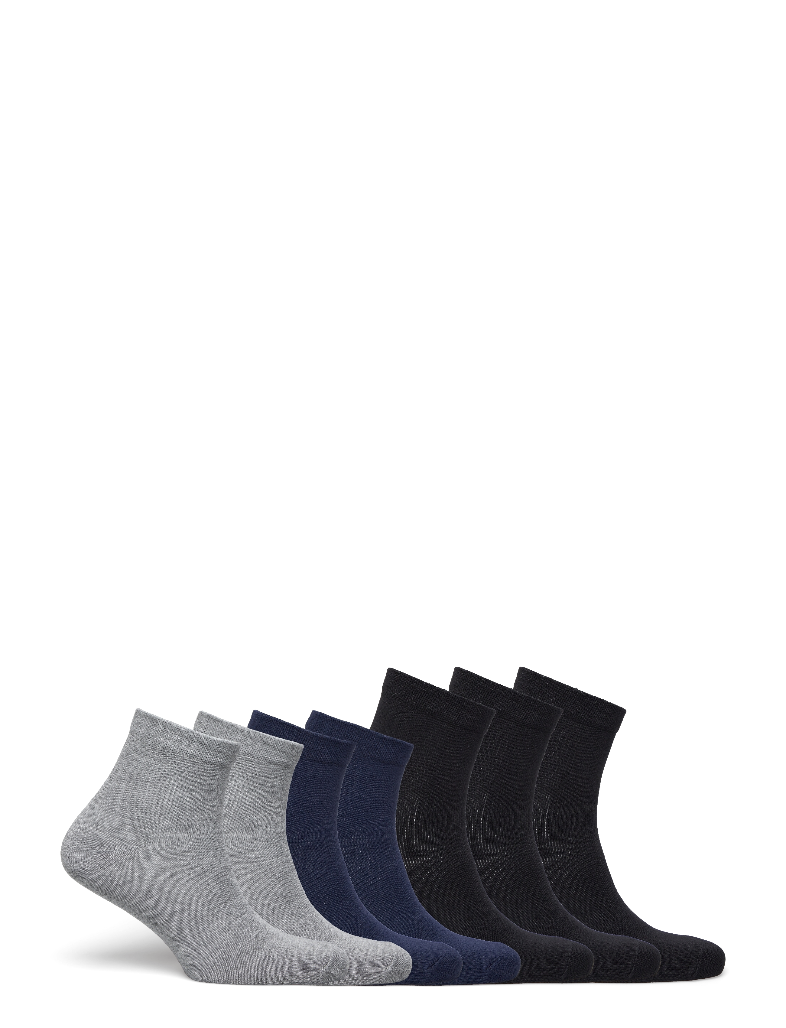 URBAN QUEST - 7-Pack Women Bamboo Low Cut Socks - laveste priser - multi - 1