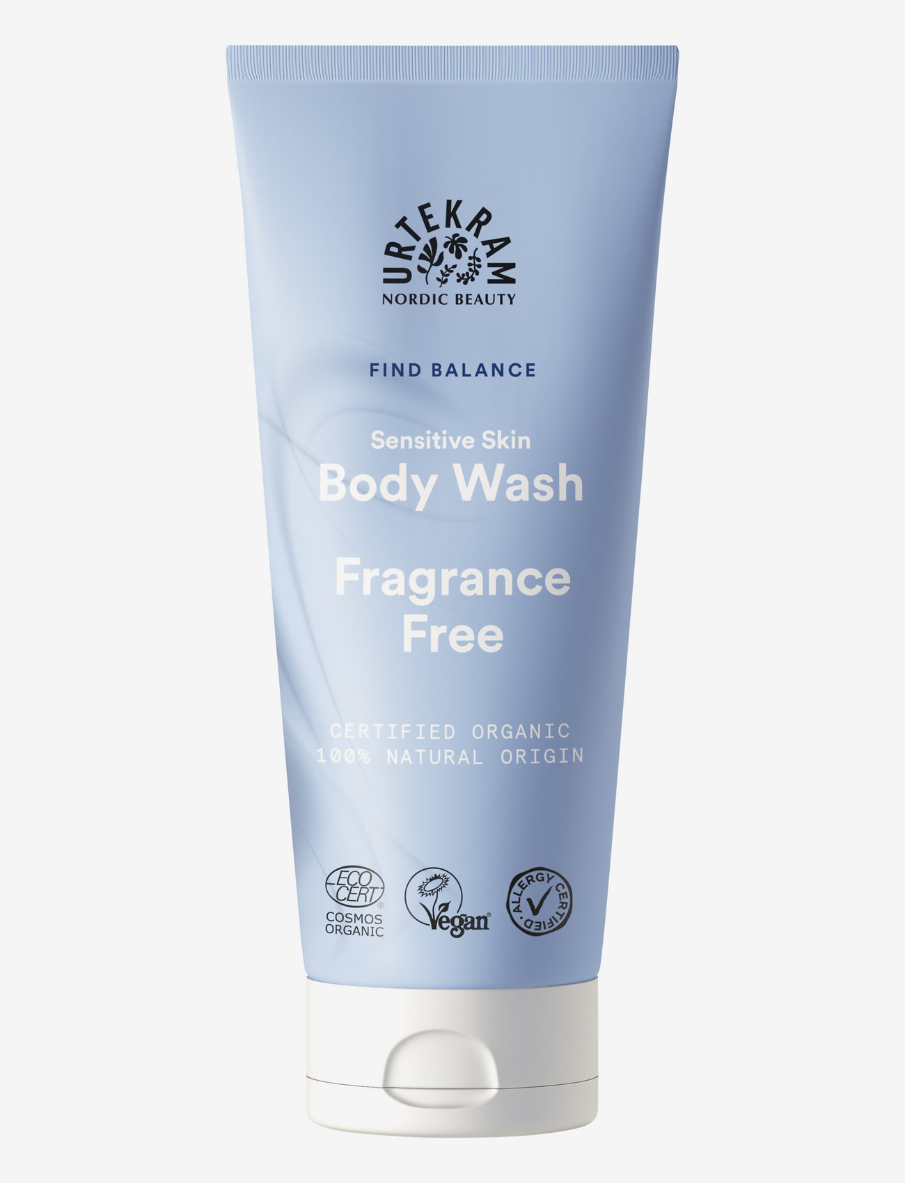 Urtekram - Fragrance Free Body Wash 200 ml - clear - 0