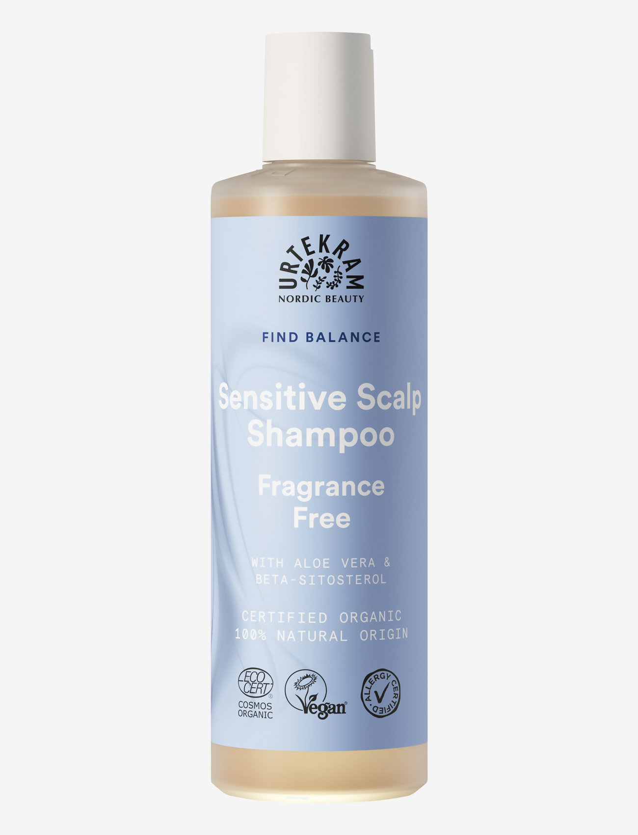Urtekram - Sensitive Scalp Fragrance Free Shampoo 250 ml - clear - 0
