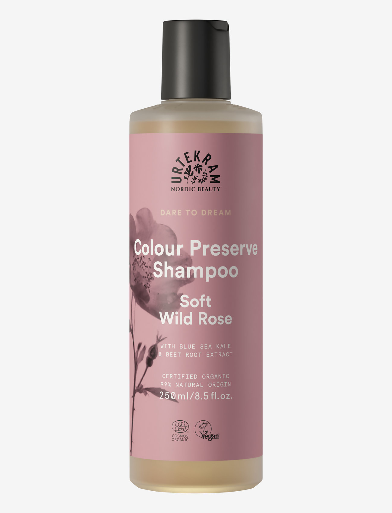 Urtekram - Color Preserve Shampoo Soft Wild Rose Shampoo 250 ml - shampoo - no colour - 0
