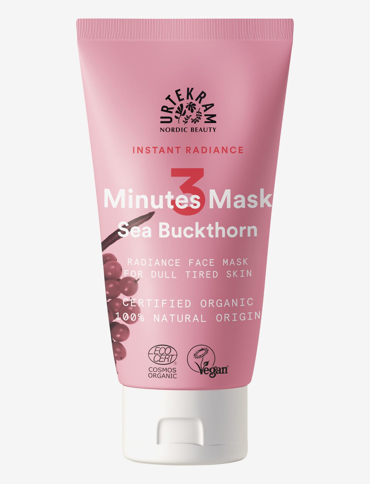 Urtekram - Instant Radiance Face Mask 75 ml - clear - 0