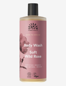 Soft Wild Rose Body Wash 500 ml, Urtekram