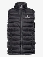 Lightweight Quilted Gilet - BLACK
