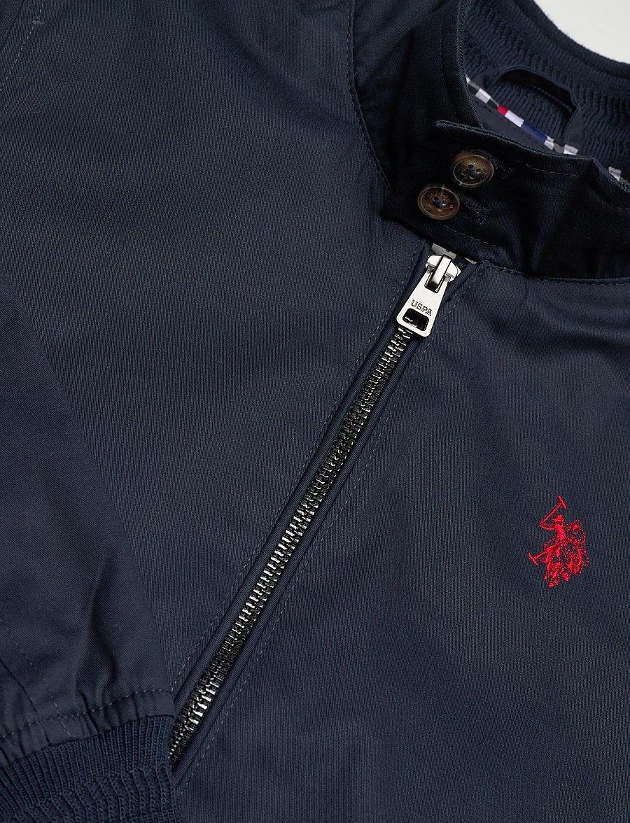 U.S. Polo Assn. - Cotton Twill Harrington - bomberjakker - dark sapphire navy / haute red dhm - 2