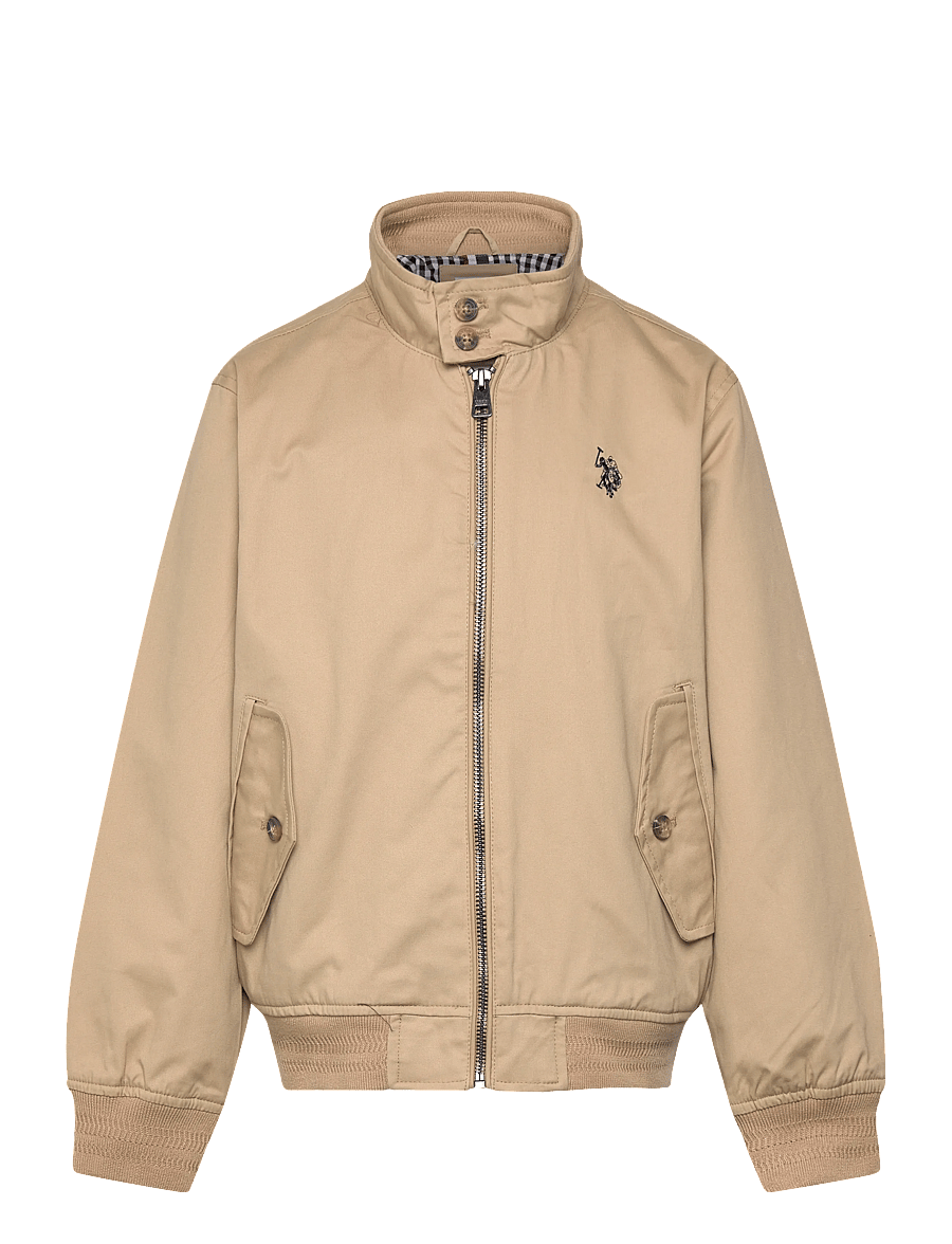 U.S. Polo Assn. - Cotton Twill Harrington - bomberjacken - cornstalk - 0