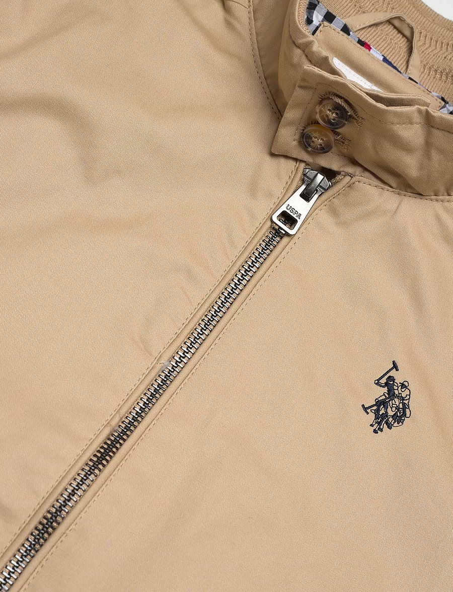 U.S. Polo Assn. - Cotton Twill Harrington - bomberjackor - cornstalk - 2