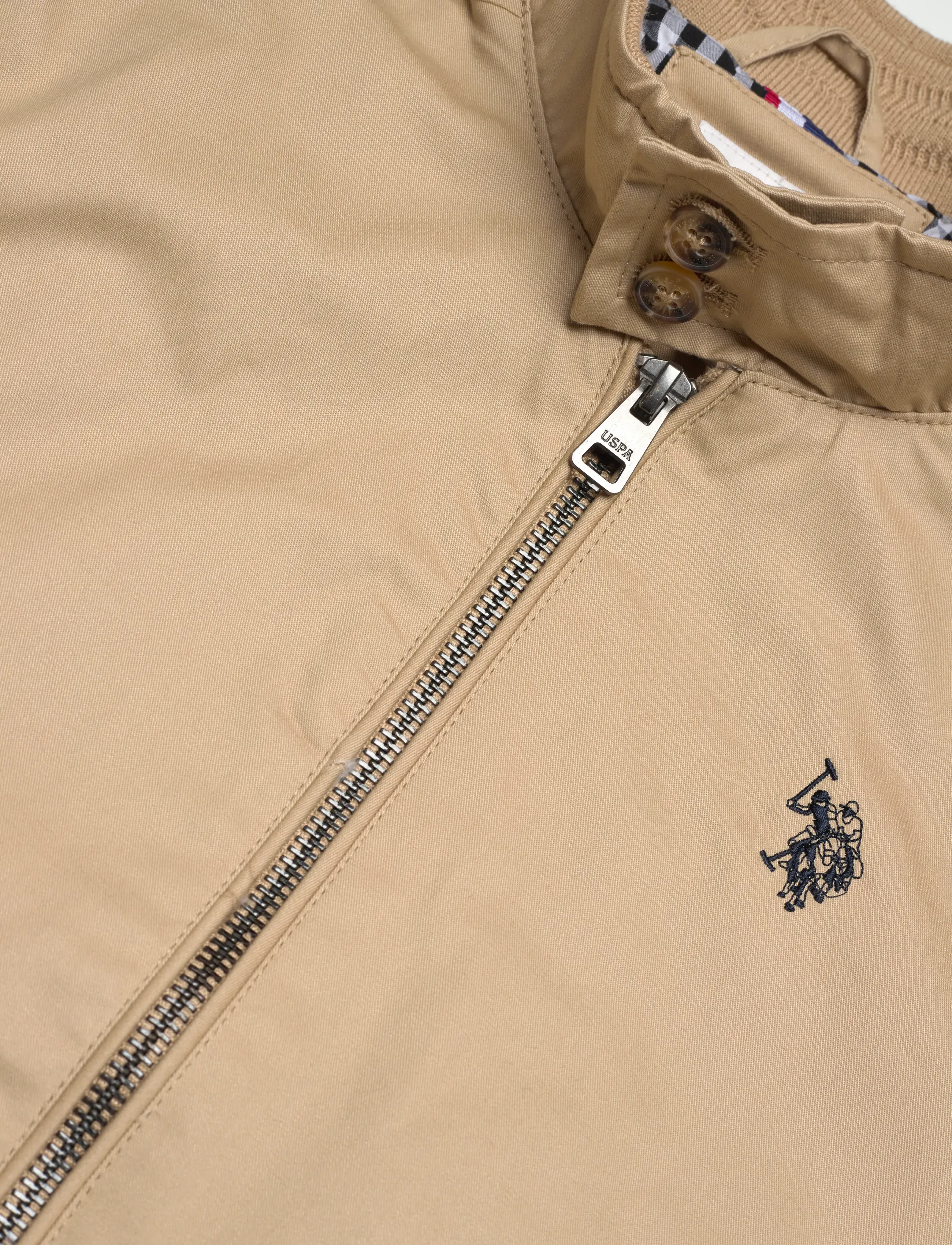 U.S. Polo Assn. - Cotton Twill Harrington - bomberjacken - cornstalk - 2