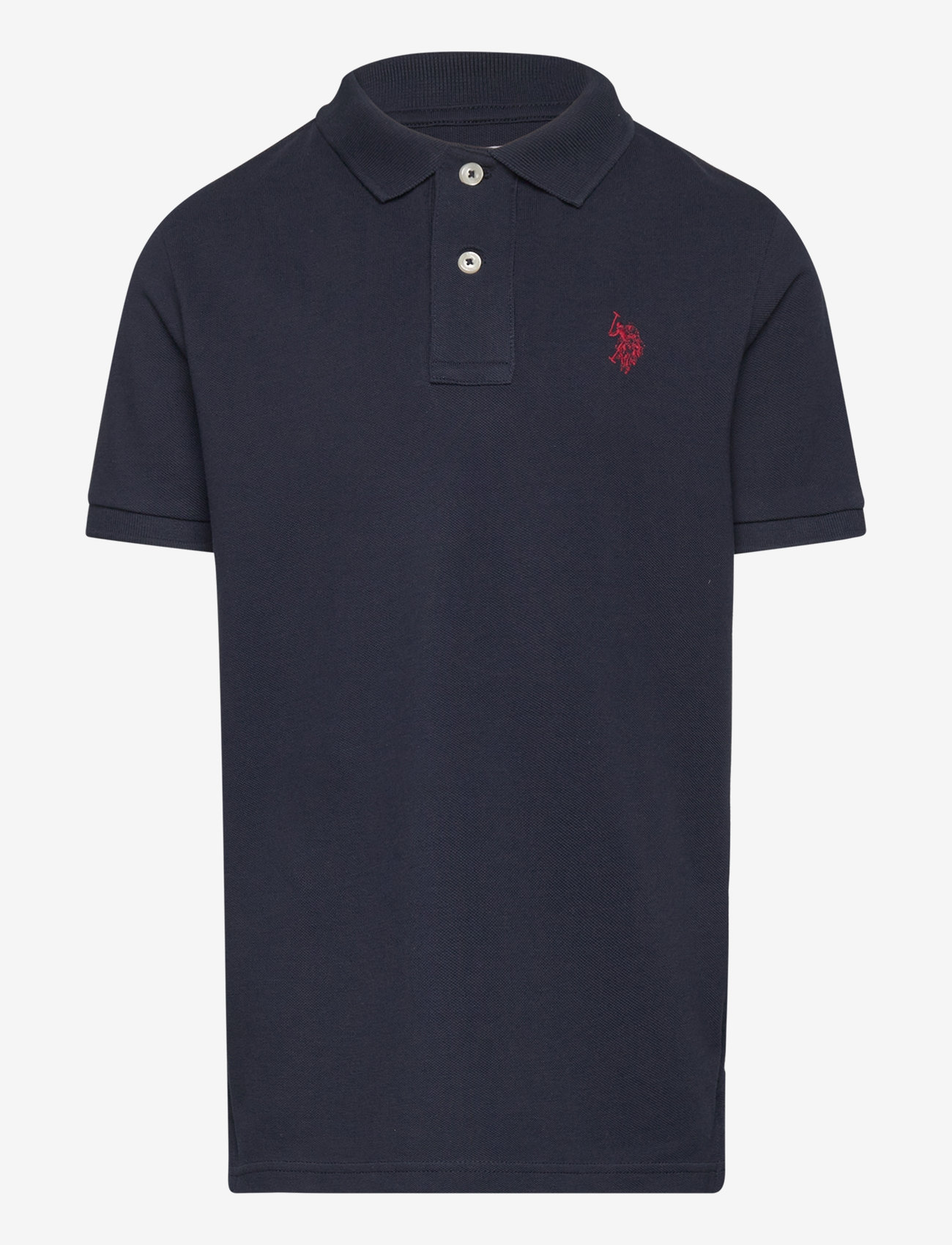 U.S. Polo Assn. - DHM Pique Polo - kortärmade pikéer - dark sapphire navy / haute red dhm - 0