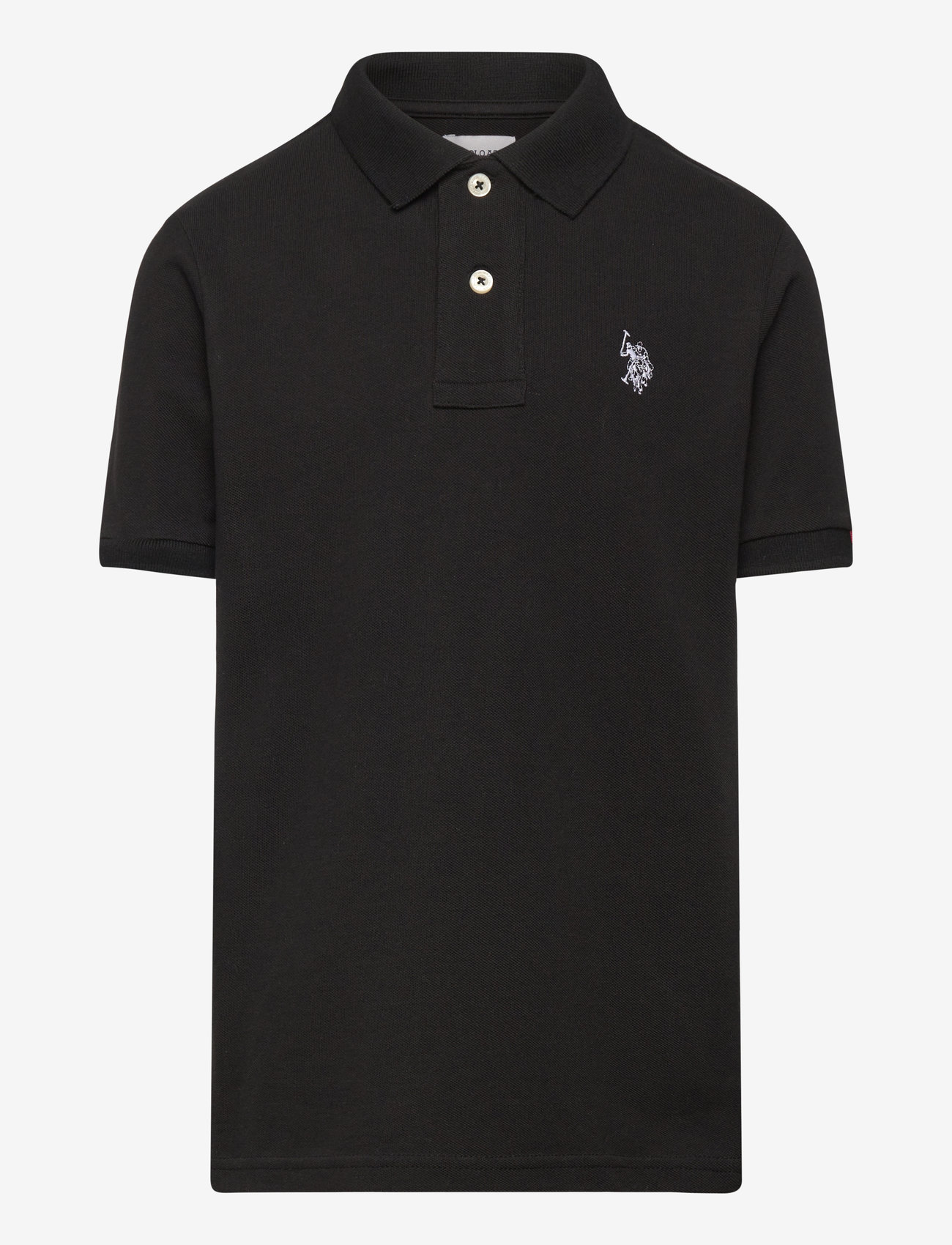 U.S. Polo Assn. - DHM Pique Polo - kurzärmelig - black bright white dhm - 0