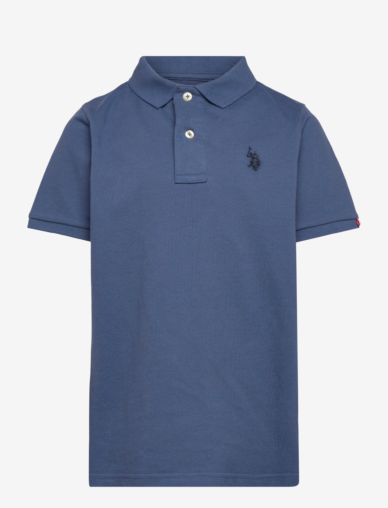 U.S. Polo Assn. - DHM Pique Polo - short-sleeved polos - blue horizon - 0