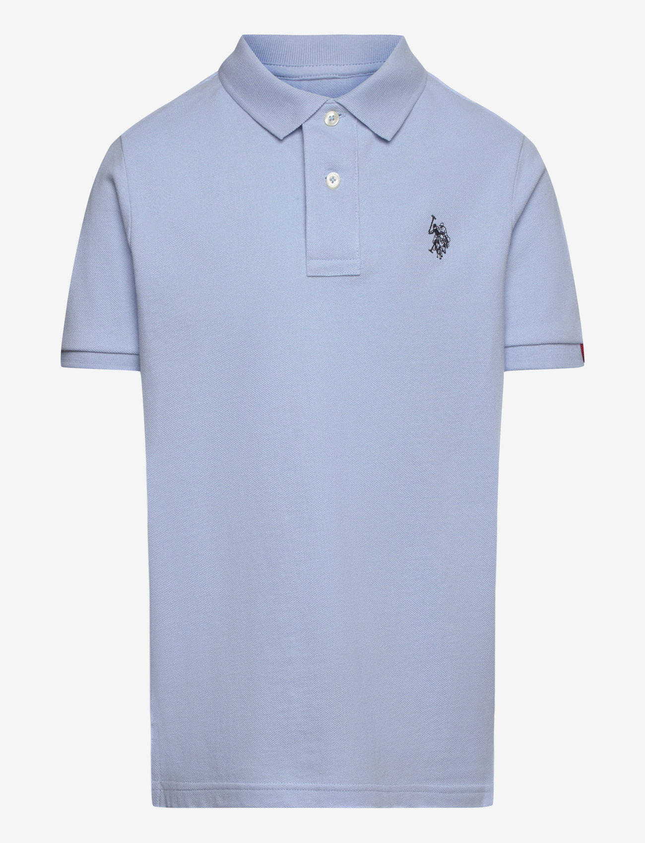 U.S. Polo Assn. - DHM Pique Polo - kortærmede poloer - chambray blue - 0