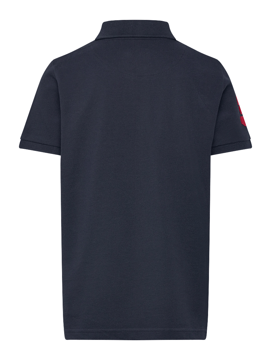 U.S. Polo Assn. - Player 3 Pique Polo - kurzärmelig - dark sapphire navy / haute red dhm - 1