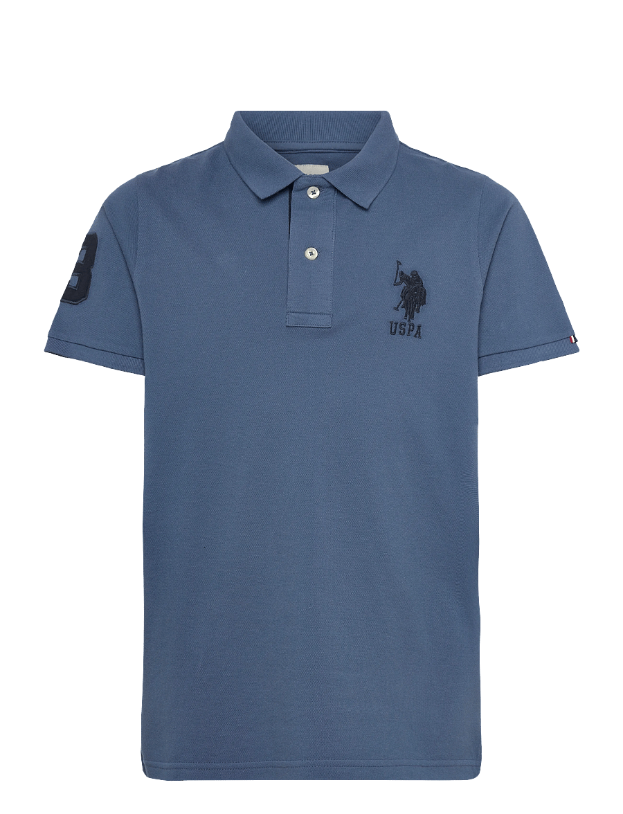 U.S. Polo Assn. - Player 3 Pique Polo - kurzärmelig - blue horizon - 0