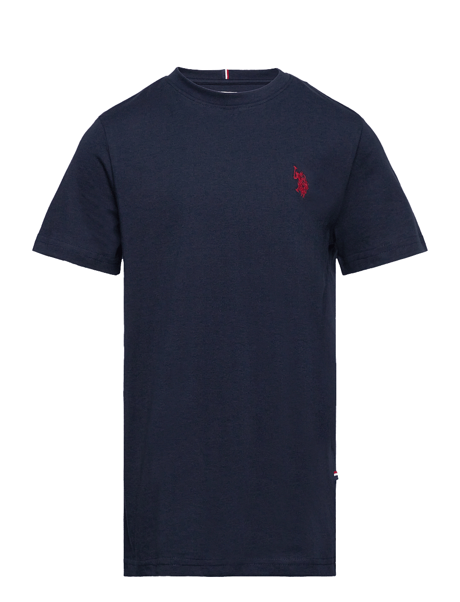 U.S. Polo Assn. - DHM Tshirt - kortärmade t-shirts - dark sapphire navy / haute red dhm - 0