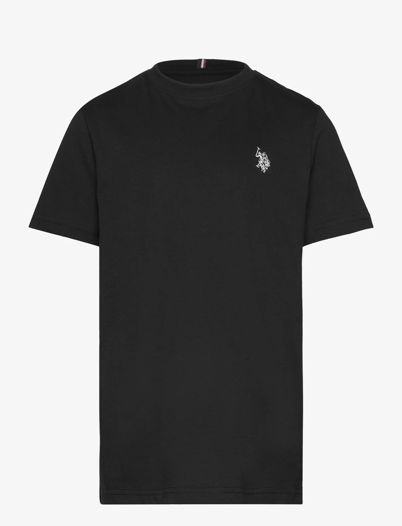 U.S. Polo Assn. - DHM Tshirt - short-sleeved t-shirts - black bright white dhm - 0