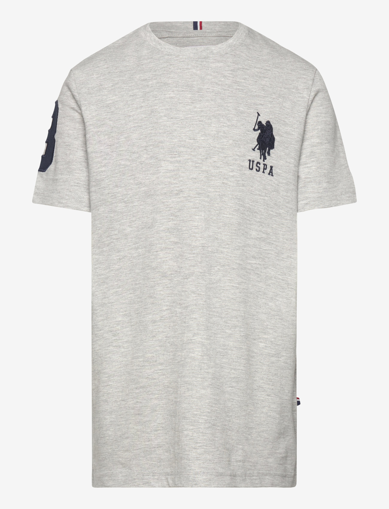 U.S. Polo Assn. - Player 3 Tshirt - kurzärmelige - mid grey marl - 0
