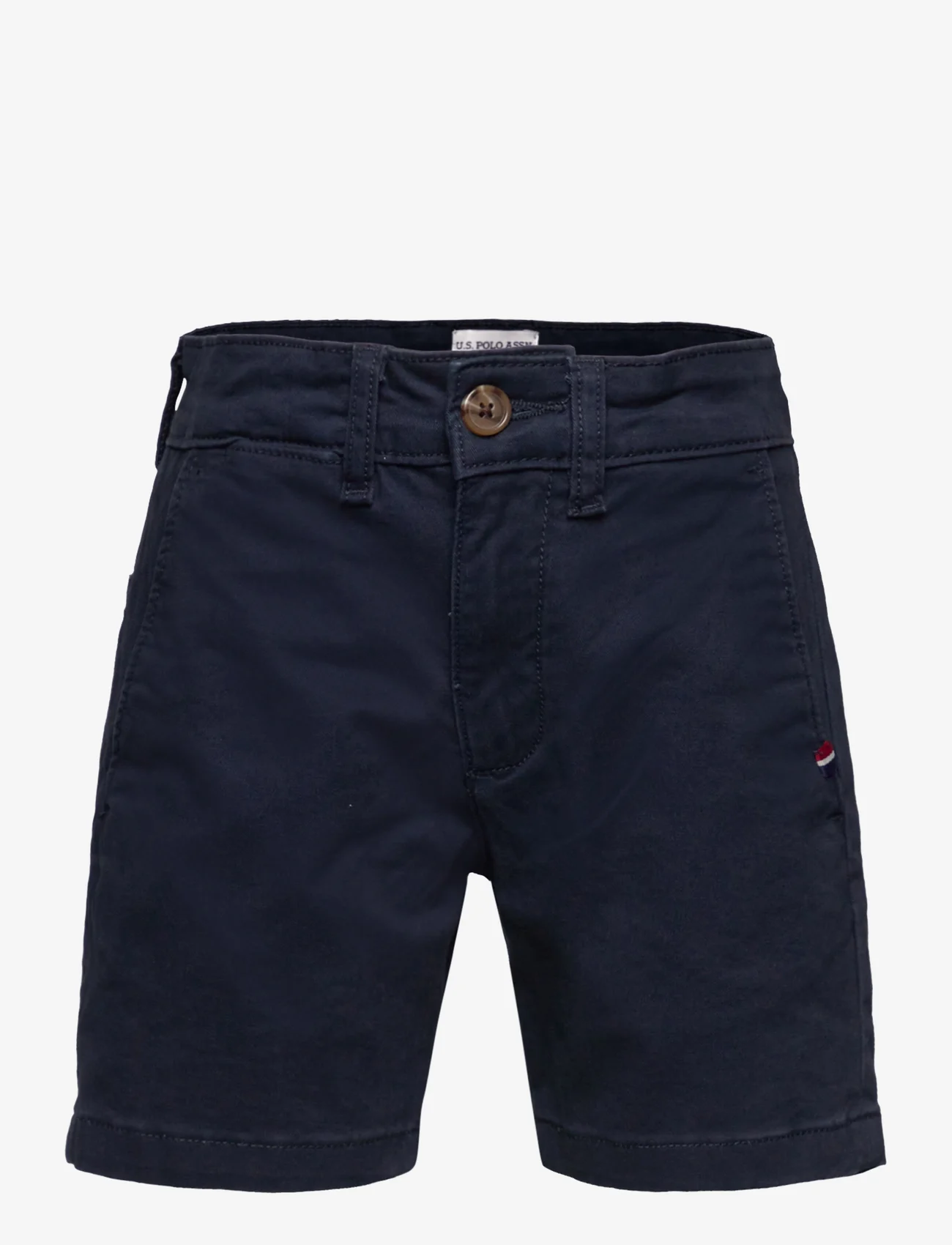 U.S. Polo Assn. - USPA Classic Chino Shorts - chino-shorts - dark sapphire navy / haute red dhm - 0
