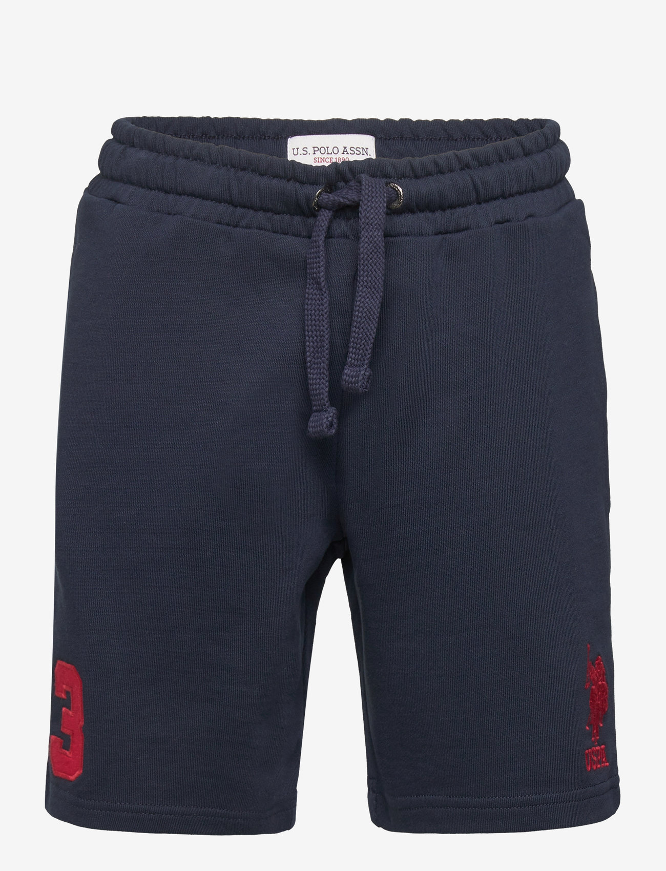 U.S. Polo Assn. - Player 3 LB Sweat Short - sweatshorts - dark sapphire navy / haute red dhm - 0