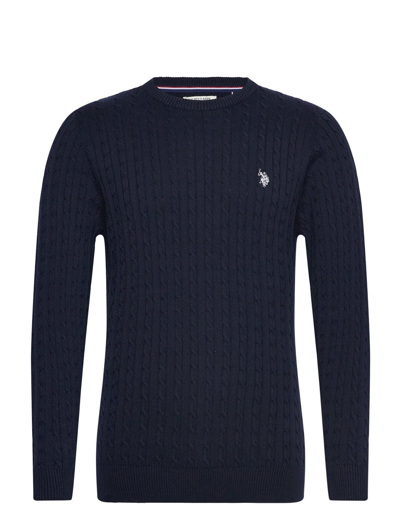U.S. Polo Assn. Mads Reg Cot Uspa M Knit - Beige - S 1